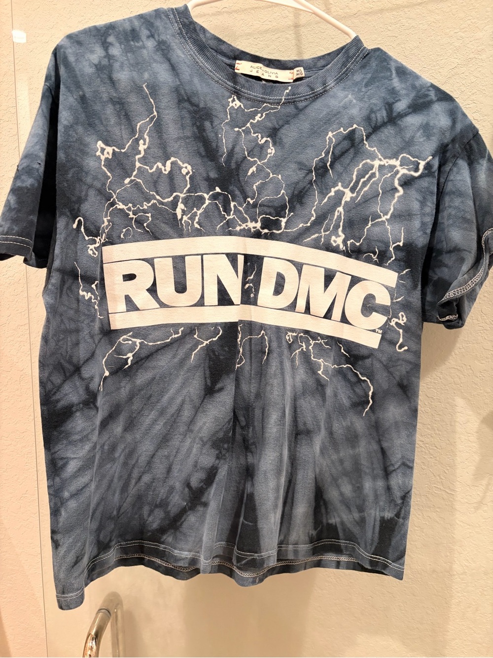 Alice+Olivia x Run DMC Medium graphic tee